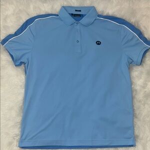 J Lindeberg Blue Polo Shirt
